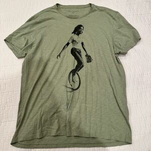John Varvatos Green Peter Tosh Graphic Tee
